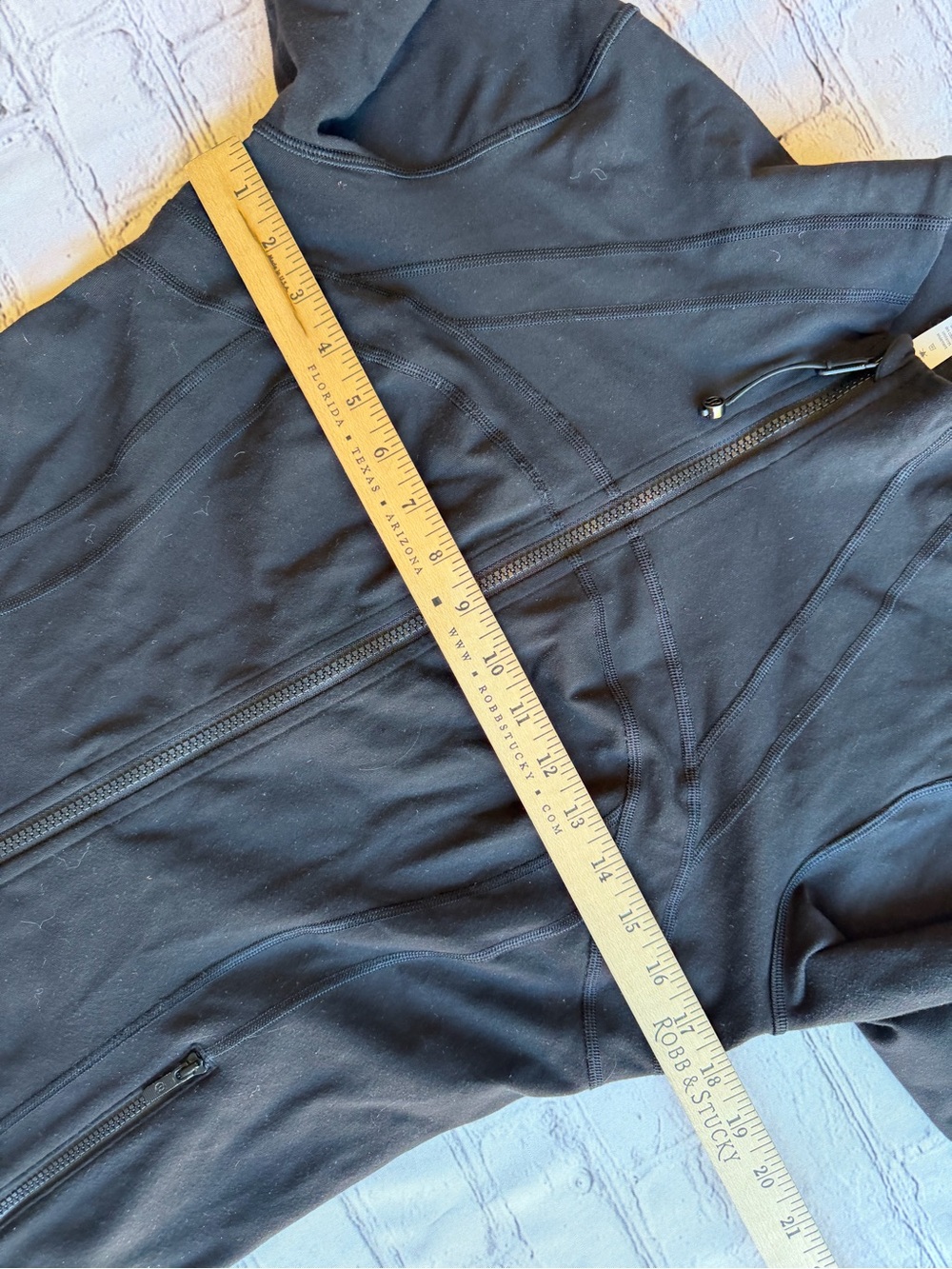 Lululemon Define Jacket Women’s Size 10 Black Athleisure Full Zip Work Out Gym - Picture 4 of 16